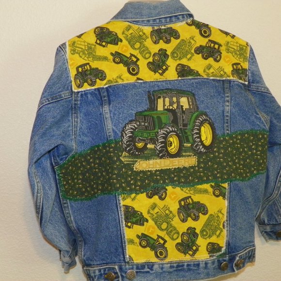 Arizona Jean Company Other - John Deere Denim Jacket Tractor 8 Small